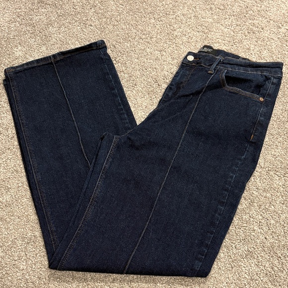 Judy Blue Denim - Judy Blue Dark Wide Leg Jeans